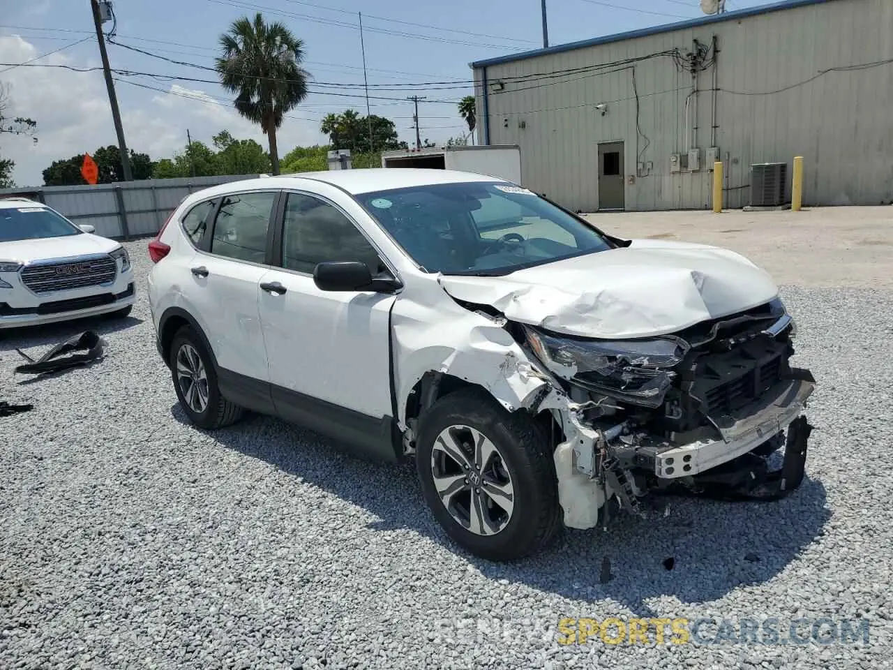 4 Photograph of a damaged car 2HKRW5H32KH406580 HONDA CRV 2019