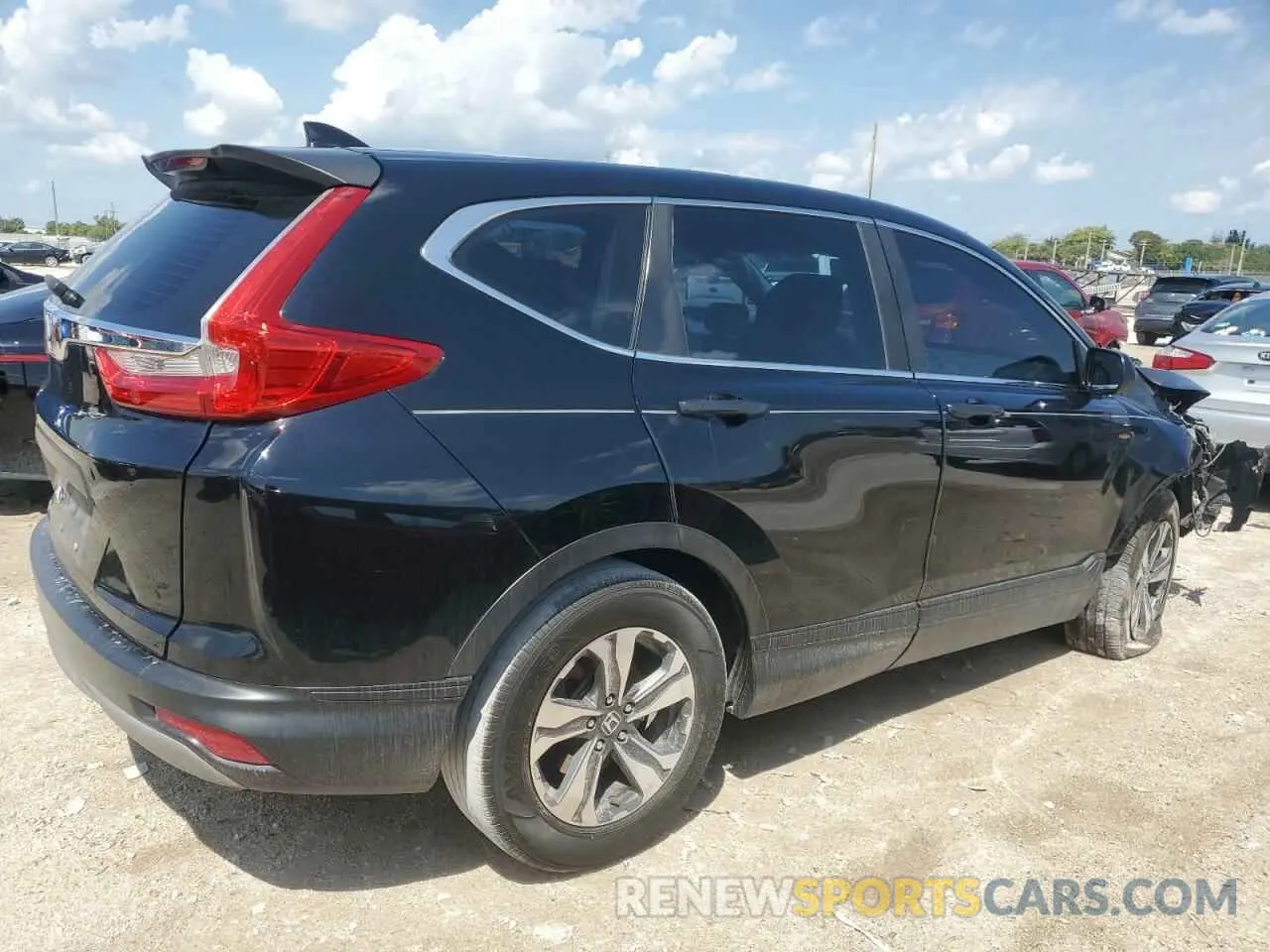 3 Photograph of a damaged car 2HKRW5H33KH403929 HONDA CRV 2019