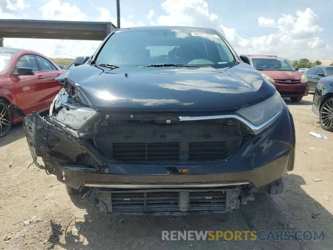 5 Photograph of a damaged car 2HKRW5H33KH403929 HONDA CRV 2019