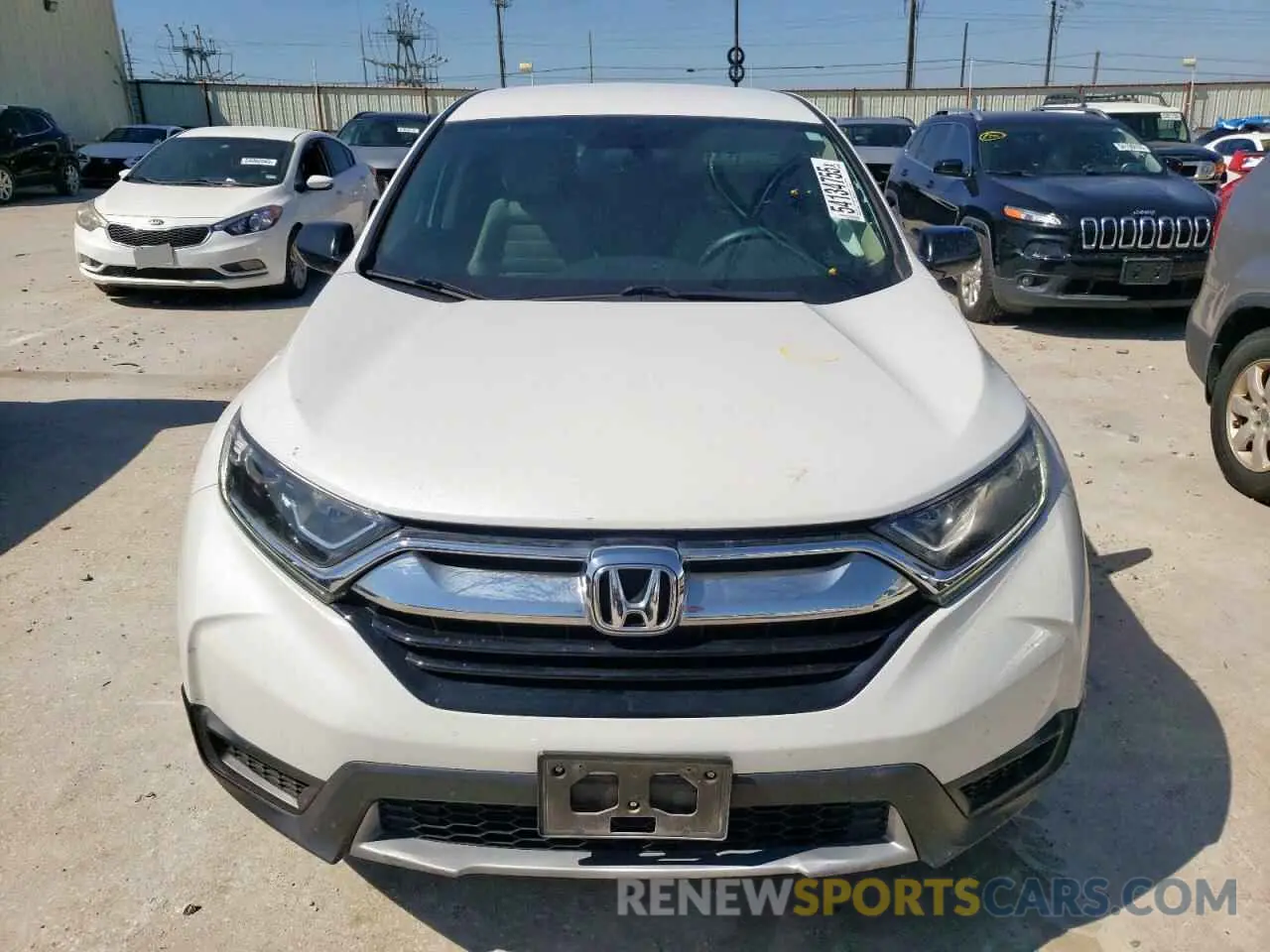 5 Photograph of a damaged car 2HKRW5H33KH416440 HONDA CRV 2019