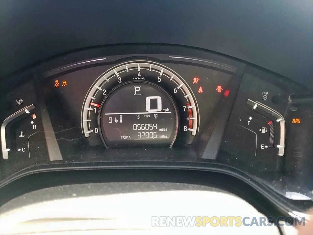 9 Photograph of a damaged car 2HKRW5H33KH416440 HONDA CRV 2019