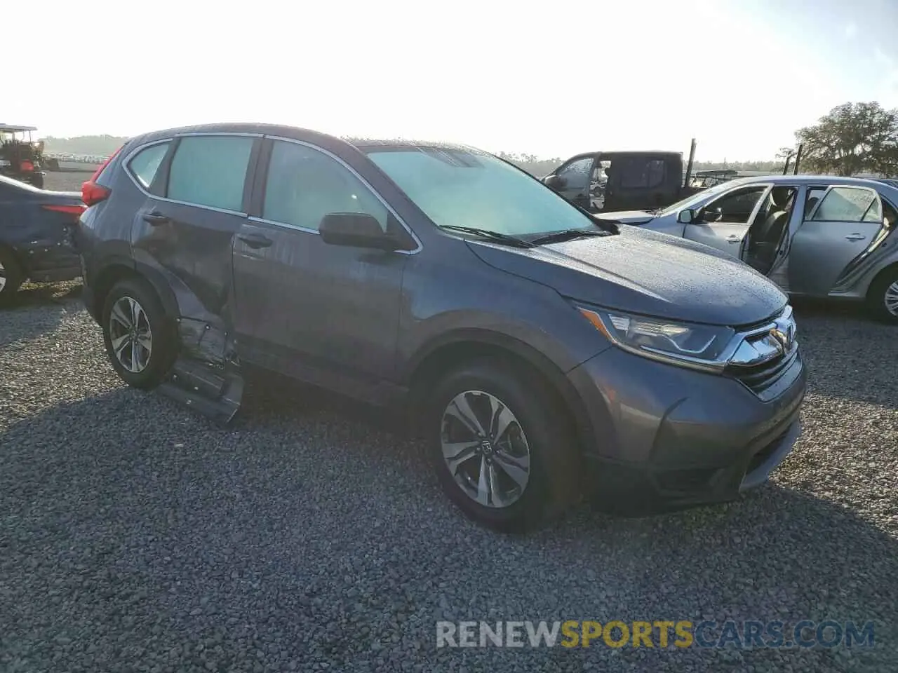 4 Photograph of a damaged car 2HKRW5H34KH404233 HONDA CRV 2019