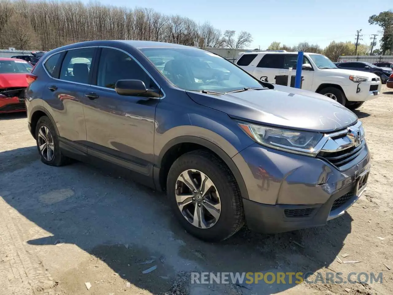 4 Photograph of a damaged car 2HKRW5H35KH419176 HONDA CRV 2019