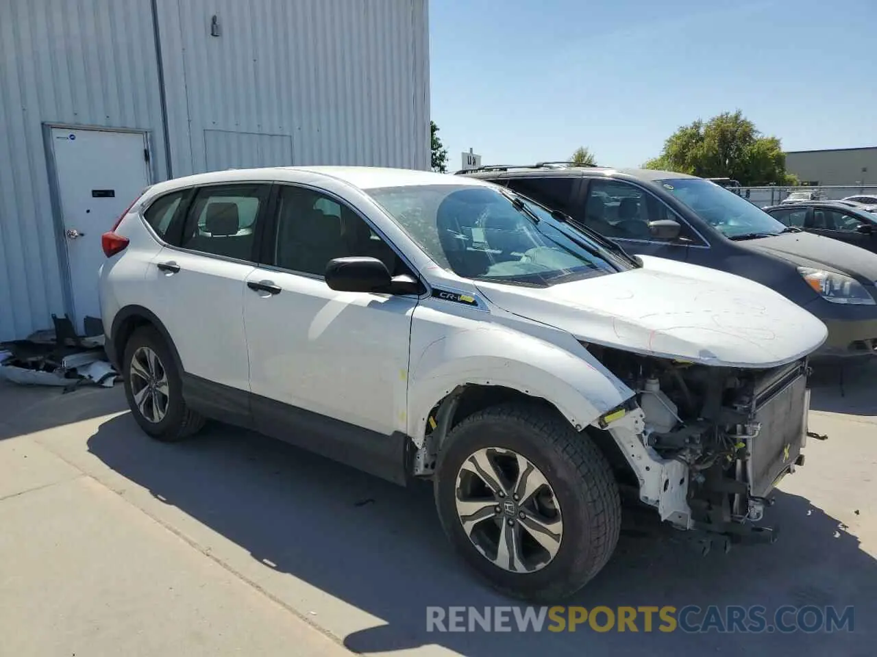 4 Photograph of a damaged car 2HKRW5H35KH420344 HONDA CRV 2019