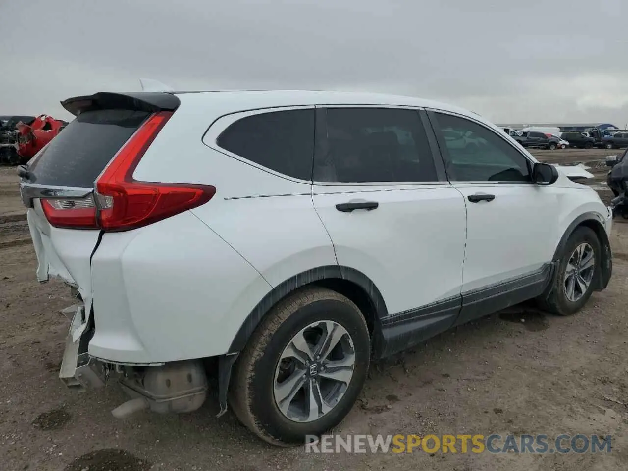 3 Photograph of a damaged car 2HKRW5H38KH401576 HONDA CRV 2019