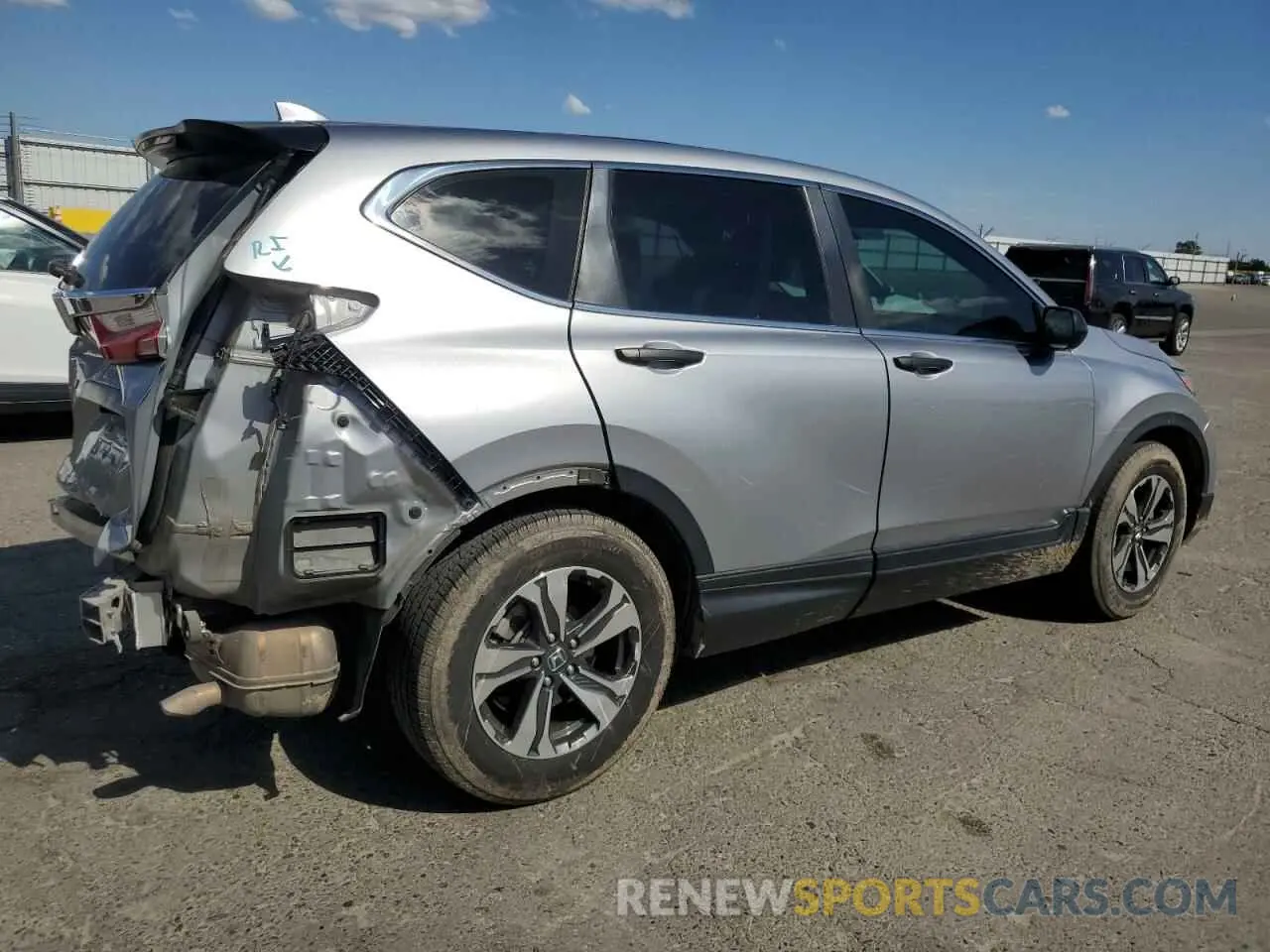 3 Photograph of a damaged car 2HKRW5H38KH412397 HONDA CRV 2019