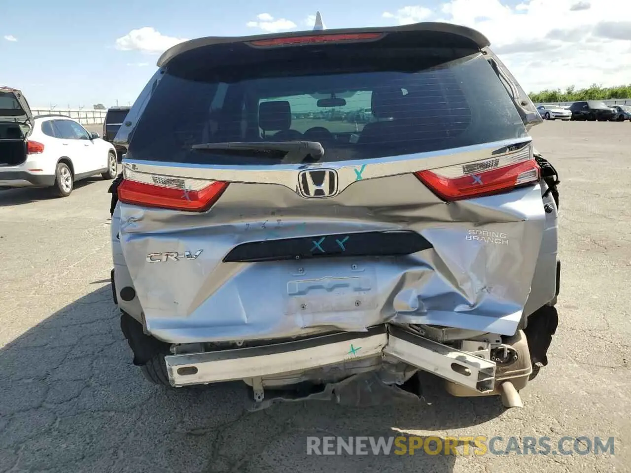6 Photograph of a damaged car 2HKRW5H38KH412397 HONDA CRV 2019