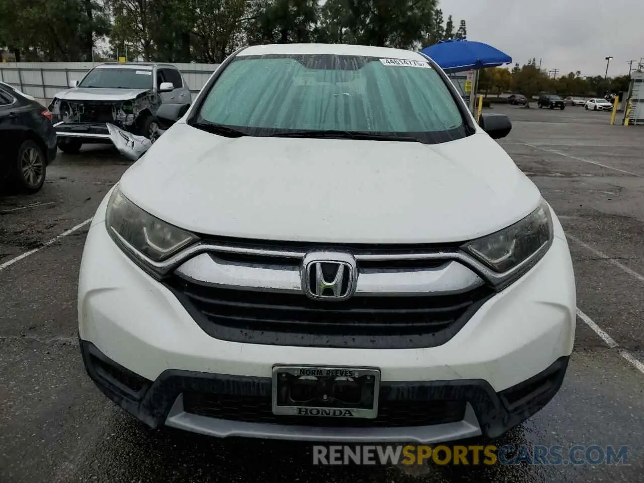 5 Photograph of a damaged car 2HKRW5H39KH407564 HONDA CRV 2019