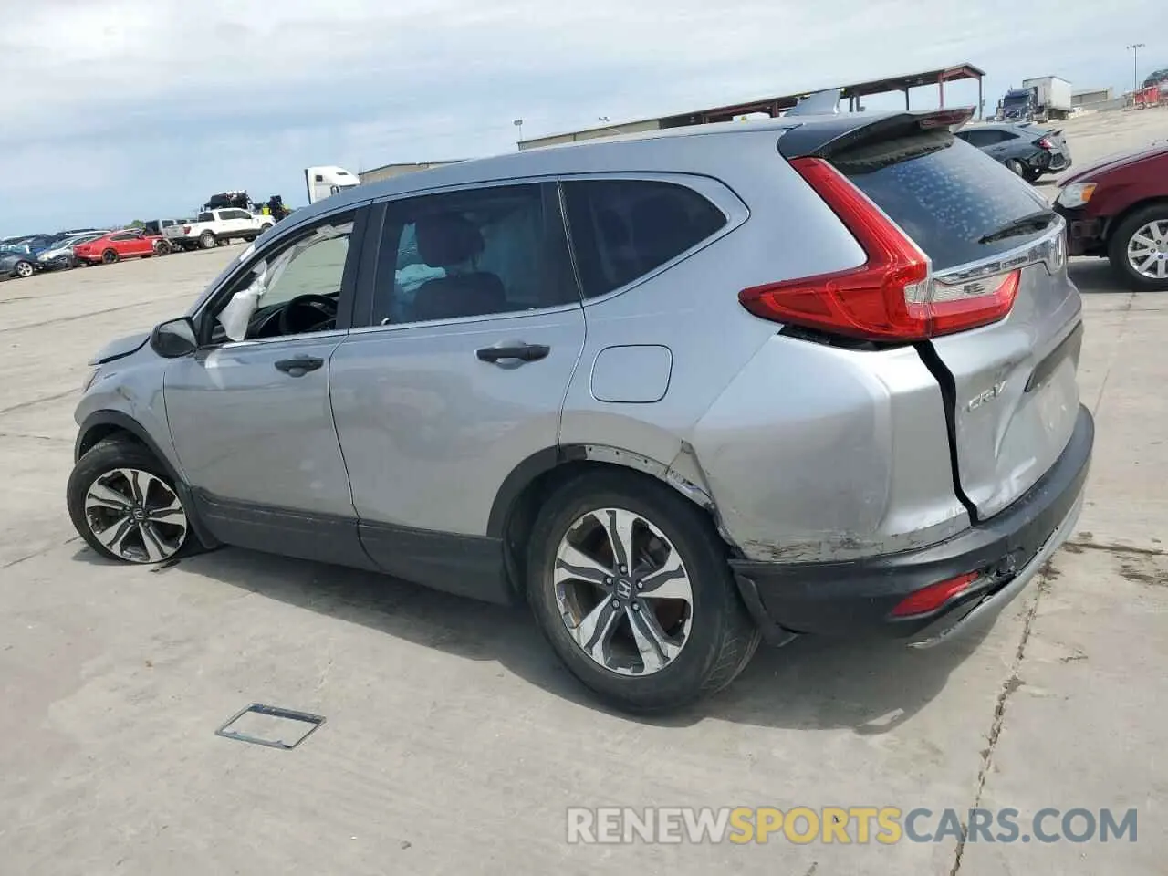 2 Photograph of a damaged car 2HKRW5H39KH420010 HONDA CRV 2019