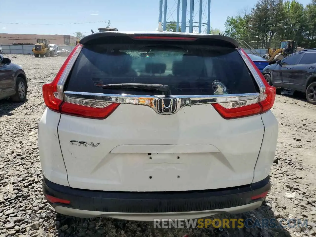 6 Photograph of a damaged car 2HKRW5H3XKH416371 HONDA CRV 2019