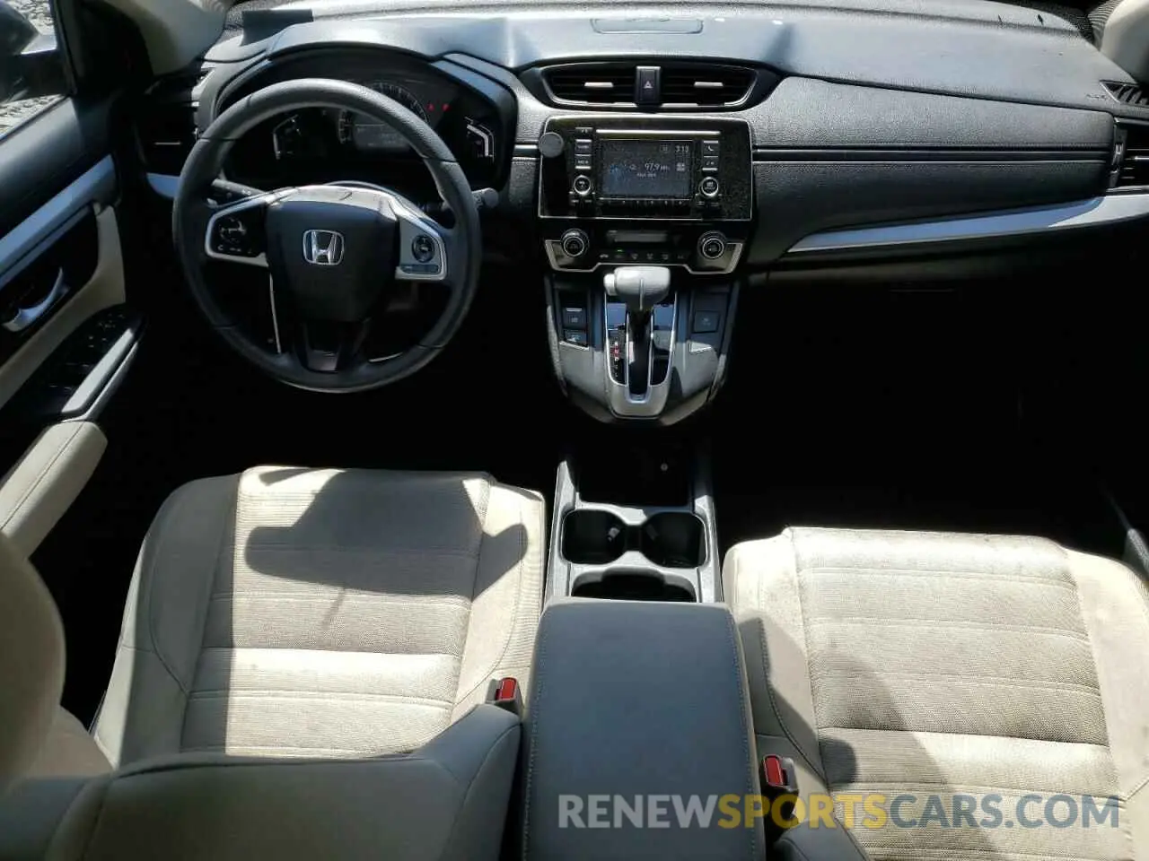 8 Photograph of a damaged car 2HKRW5H3XKH416371 HONDA CRV 2019