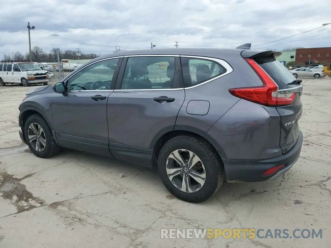 2 Photograph of a damaged car 2HKRW6H30KH220557 HONDA CRV 2019