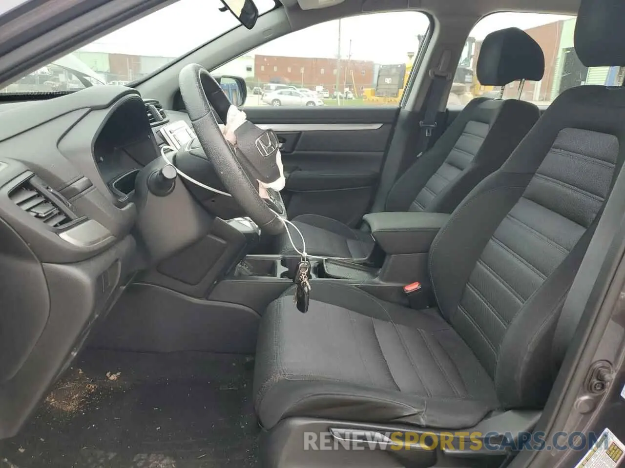 7 Photograph of a damaged car 2HKRW6H30KH220557 HONDA CRV 2019