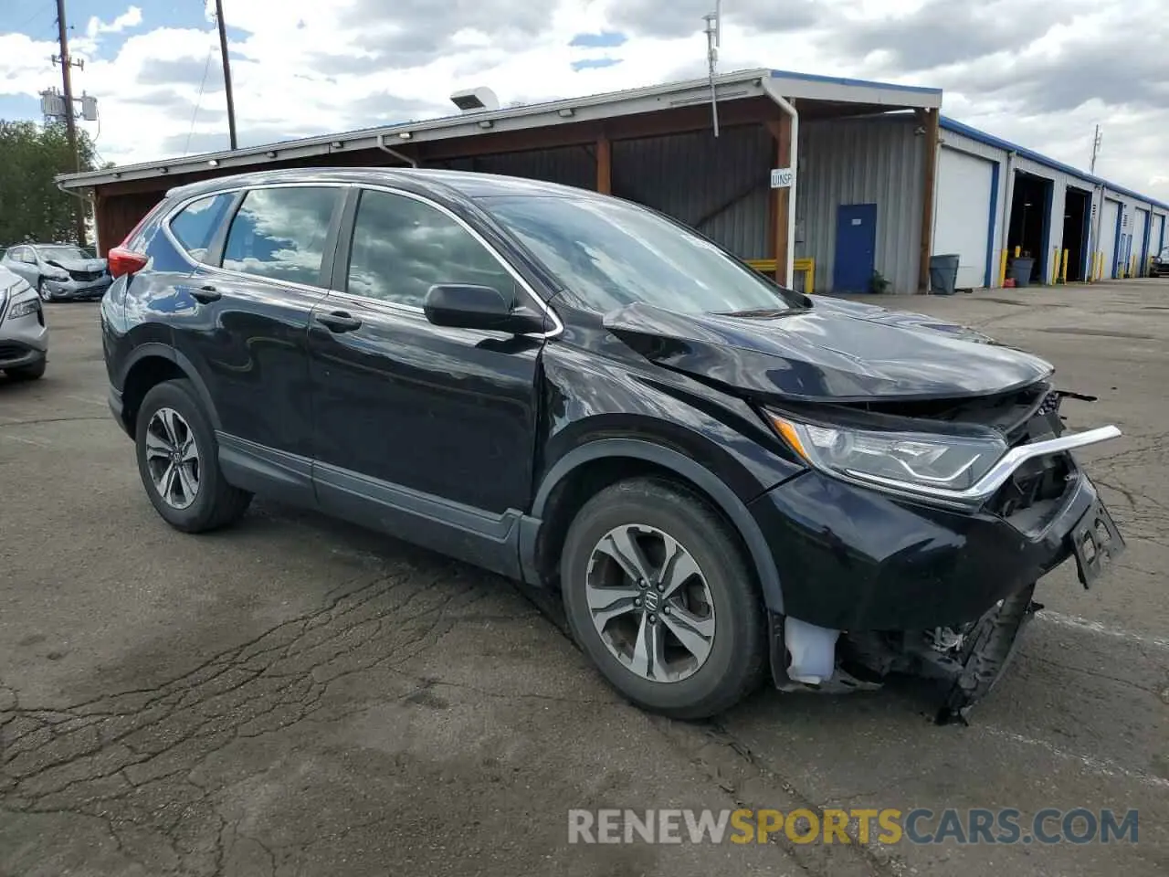 4 Photograph of a damaged car 2HKRW6H30KH227069 HONDA CRV 2019