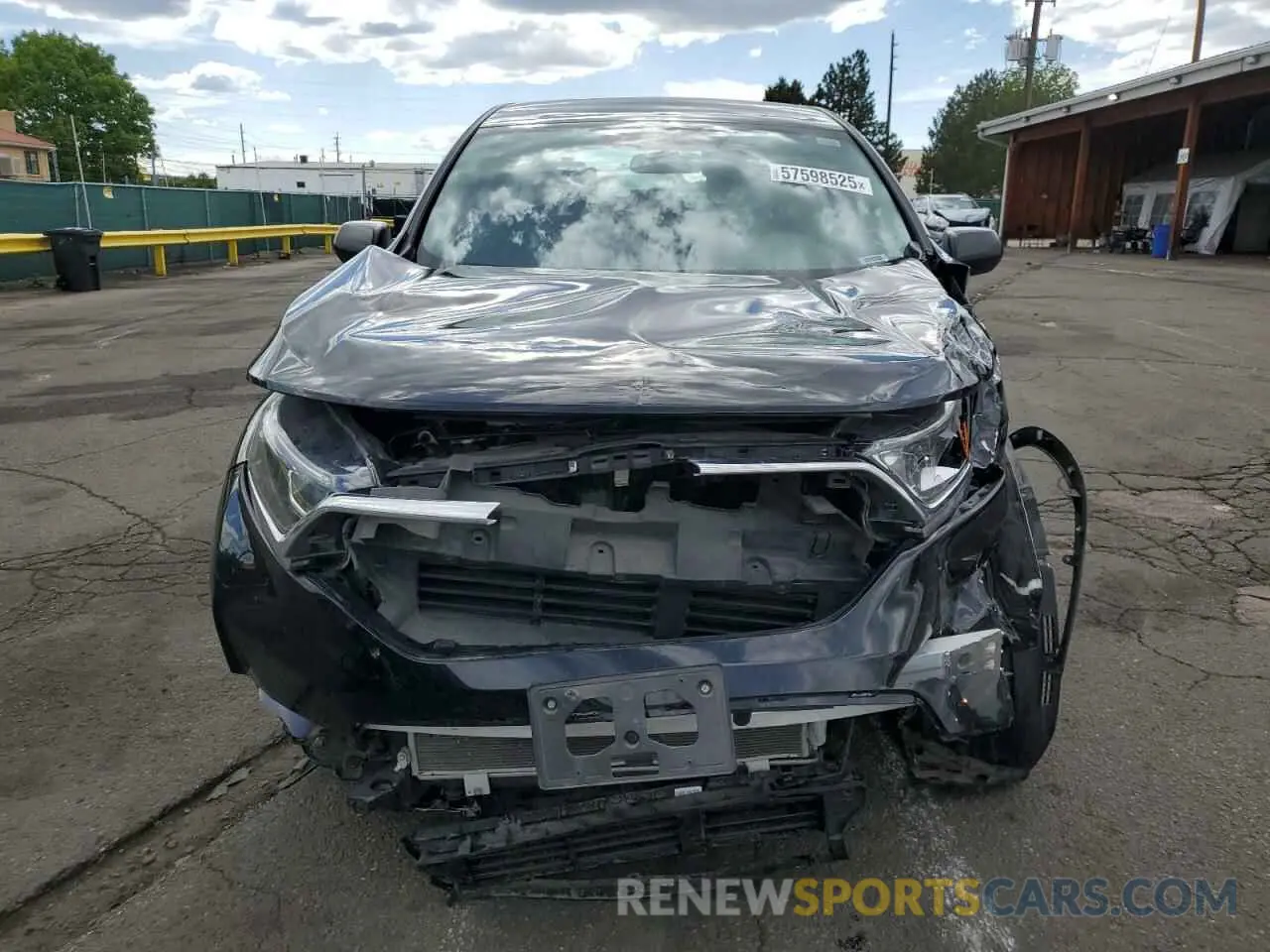 5 Photograph of a damaged car 2HKRW6H30KH227069 HONDA CRV 2019