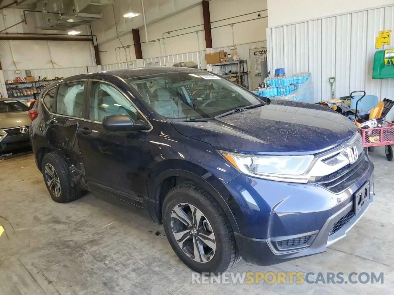 4 Photograph of a damaged car 2HKRW6H31KH225136 HONDA CRV 2019