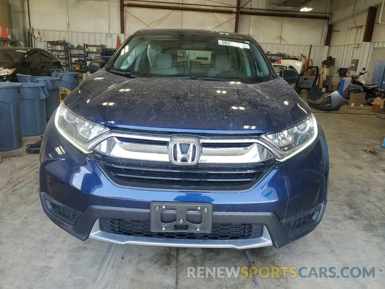 5 Photograph of a damaged car 2HKRW6H31KH225136 HONDA CRV 2019