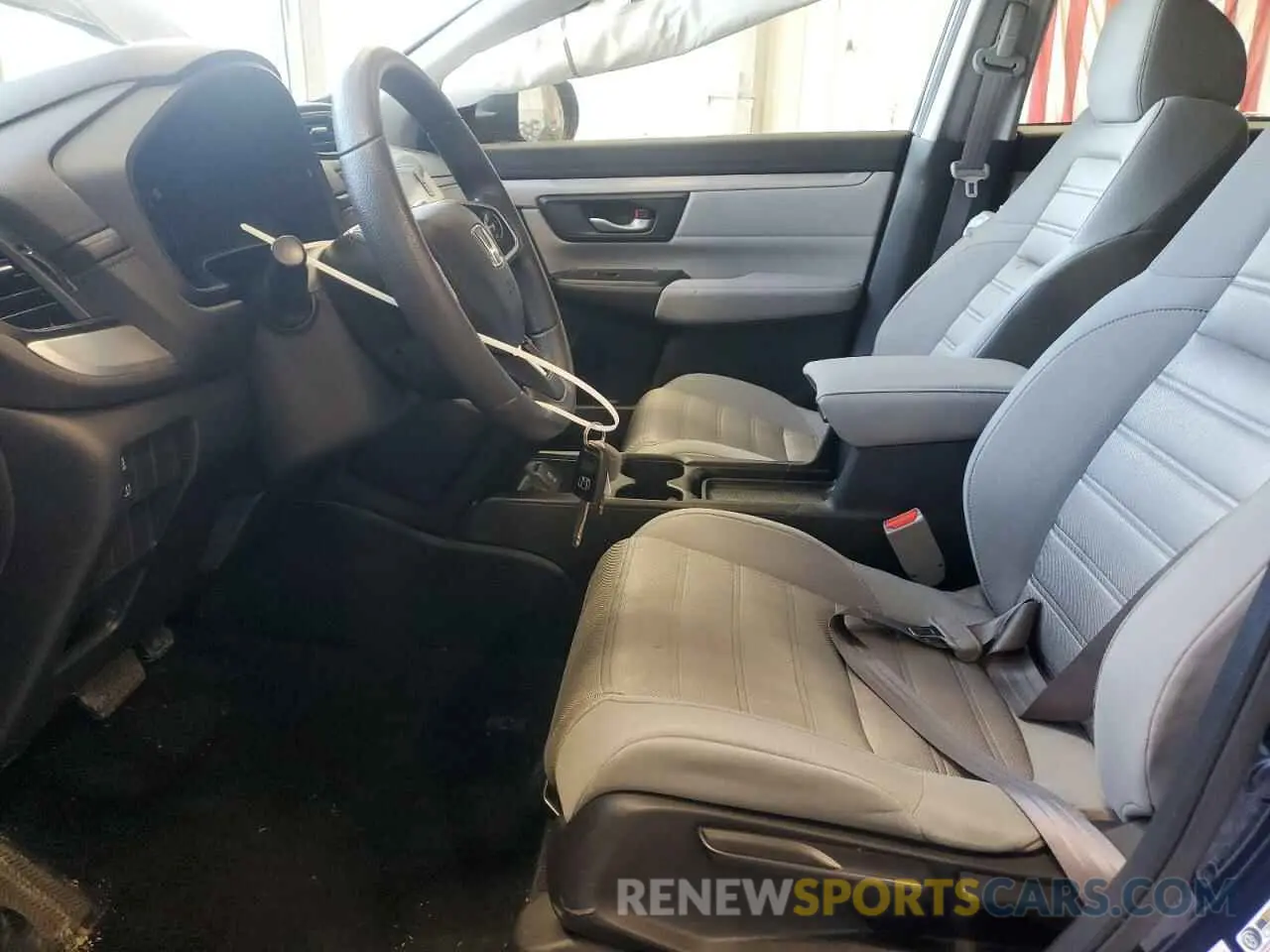 7 Photograph of a damaged car 2HKRW6H31KH225136 HONDA CRV 2019