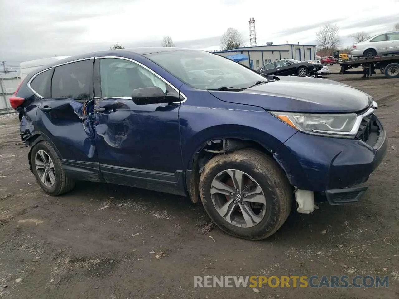 4 Photograph of a damaged car 2HKRW6H32KH211049 HONDA CRV 2019