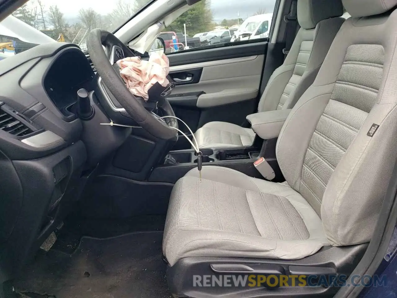 7 Photograph of a damaged car 2HKRW6H32KH211049 HONDA CRV 2019