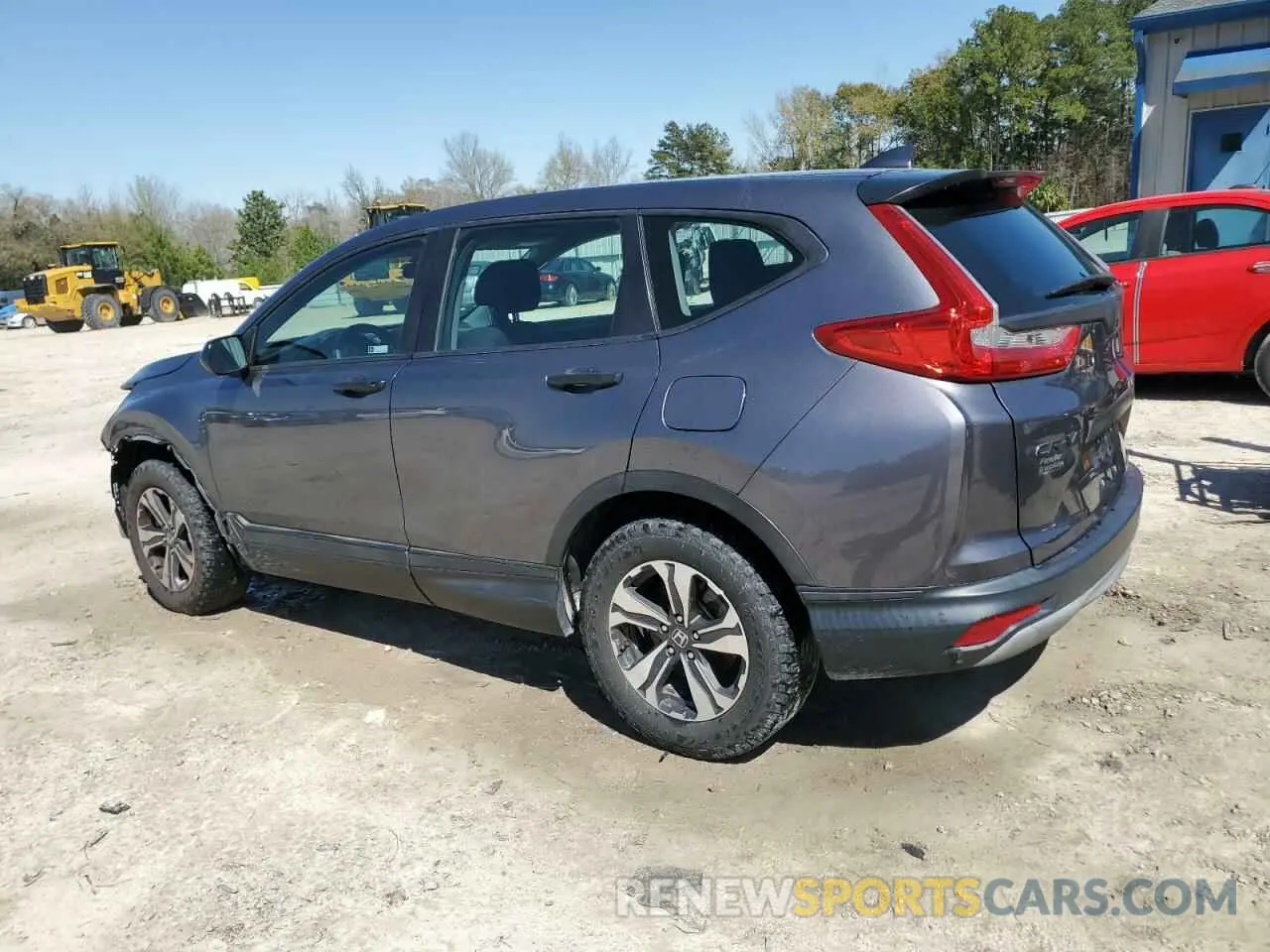 2 Photograph of a damaged car 2HKRW6H32KH211682 HONDA CRV 2019