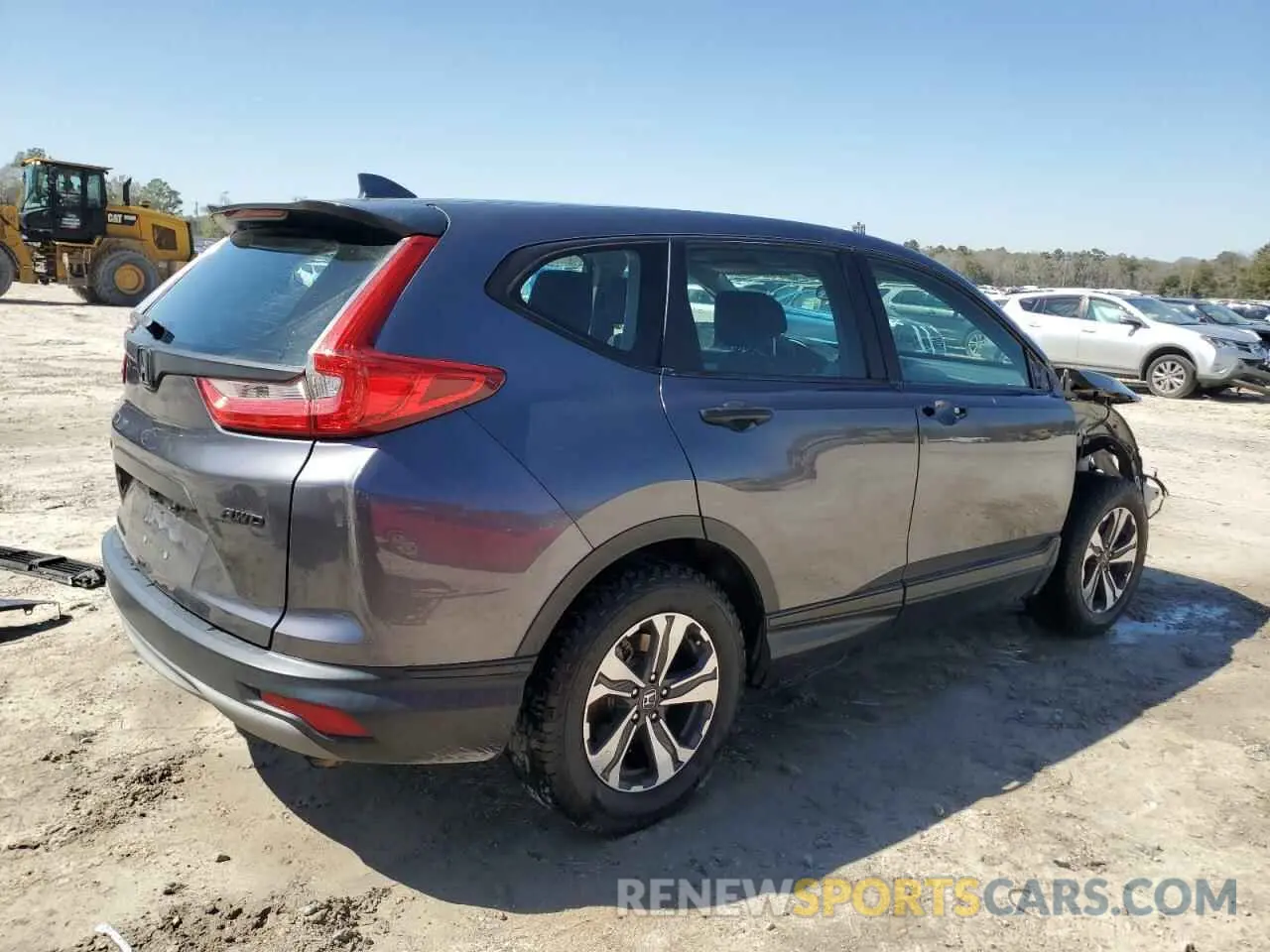 3 Photograph of a damaged car 2HKRW6H32KH211682 HONDA CRV 2019
