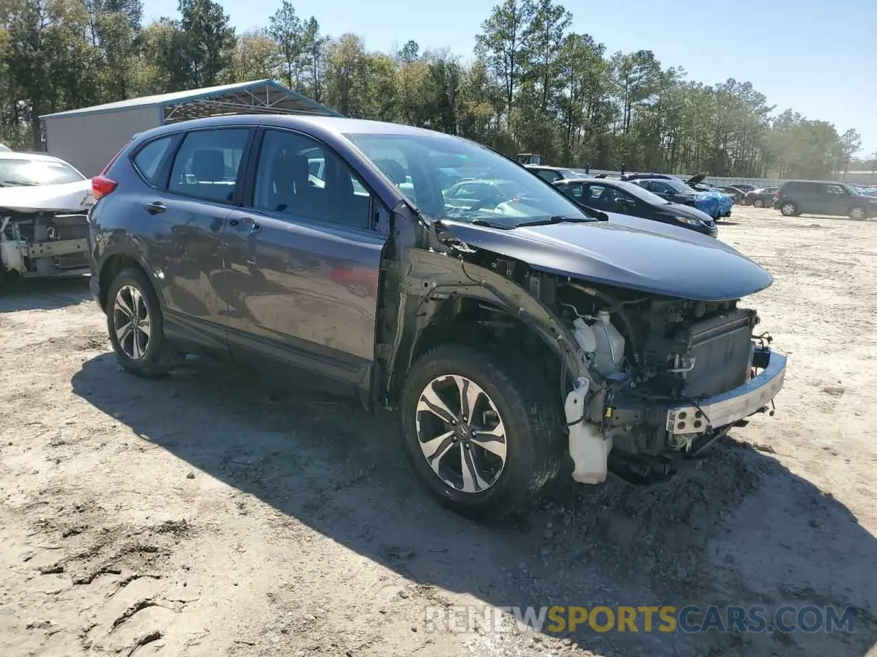 4 Photograph of a damaged car 2HKRW6H32KH211682 HONDA CRV 2019