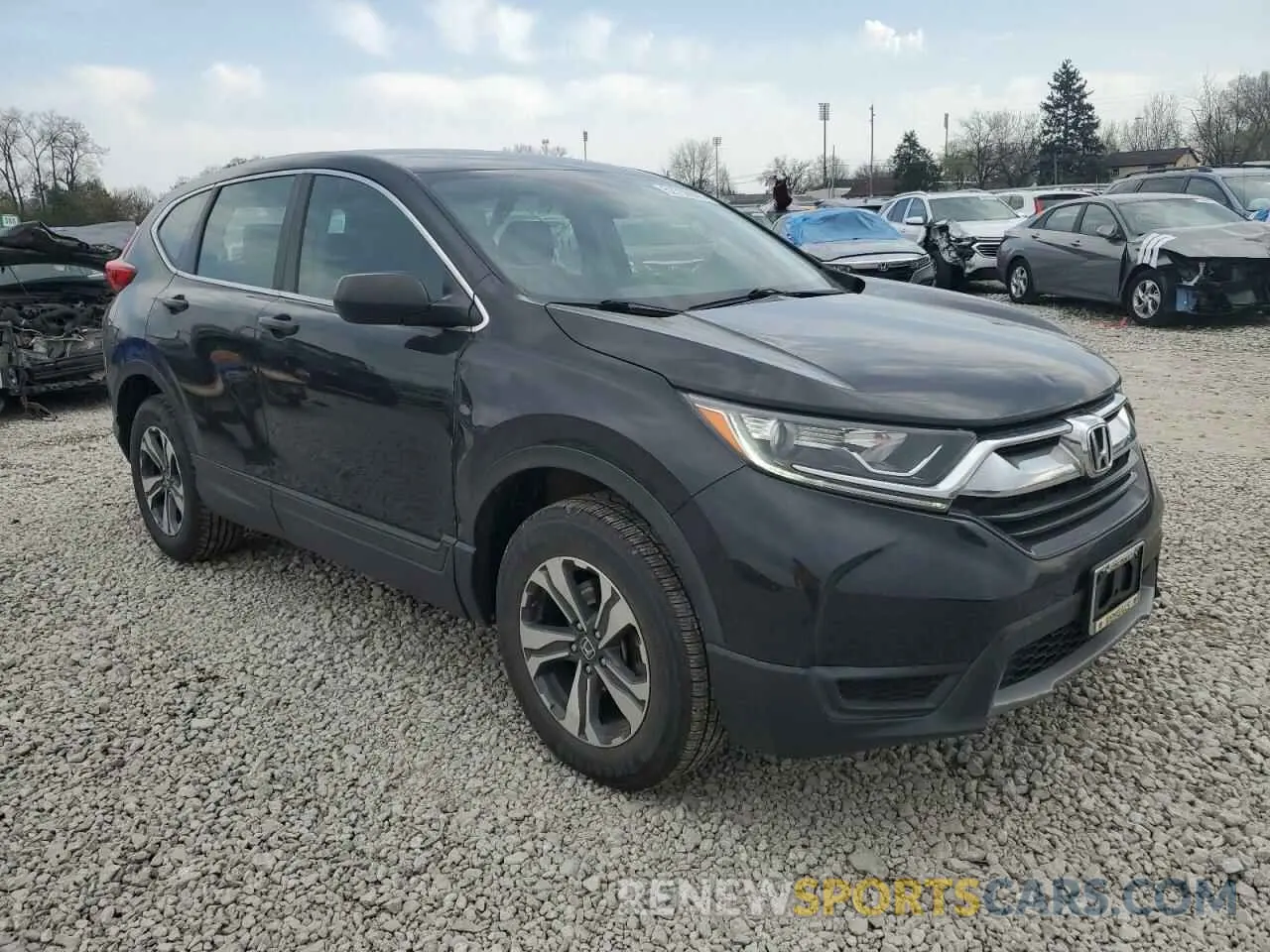 4 Photograph of a damaged car 2HKRW6H32KH224089 HONDA CRV 2019