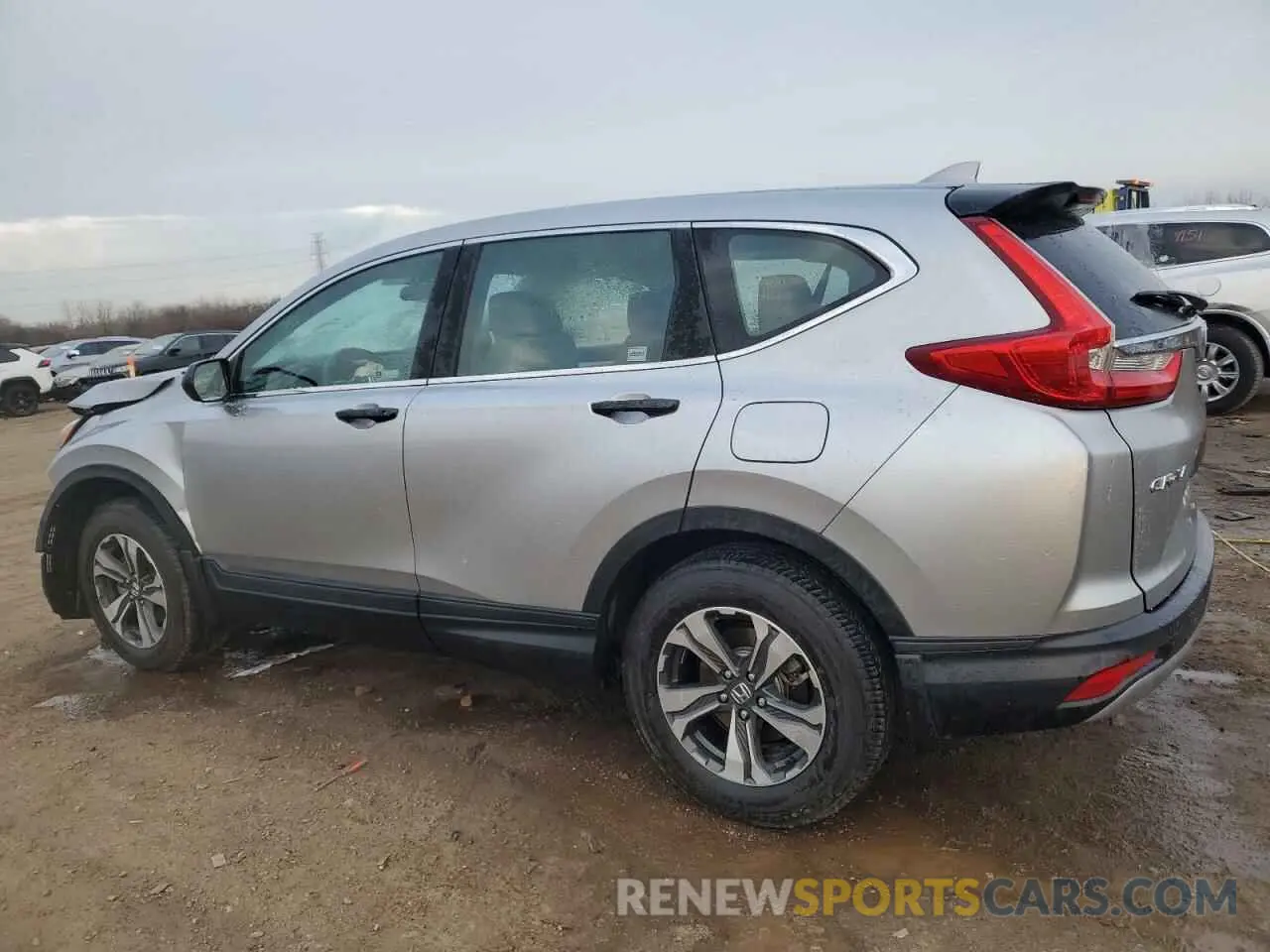 2 Photograph of a damaged car 2HKRW6H32KH229616 HONDA CRV 2019