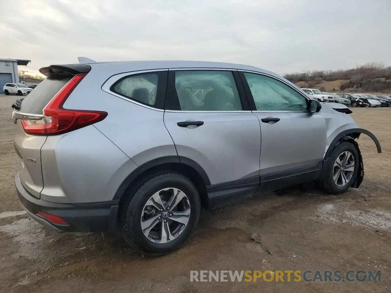 3 Photograph of a damaged car 2HKRW6H32KH229616 HONDA CRV 2019