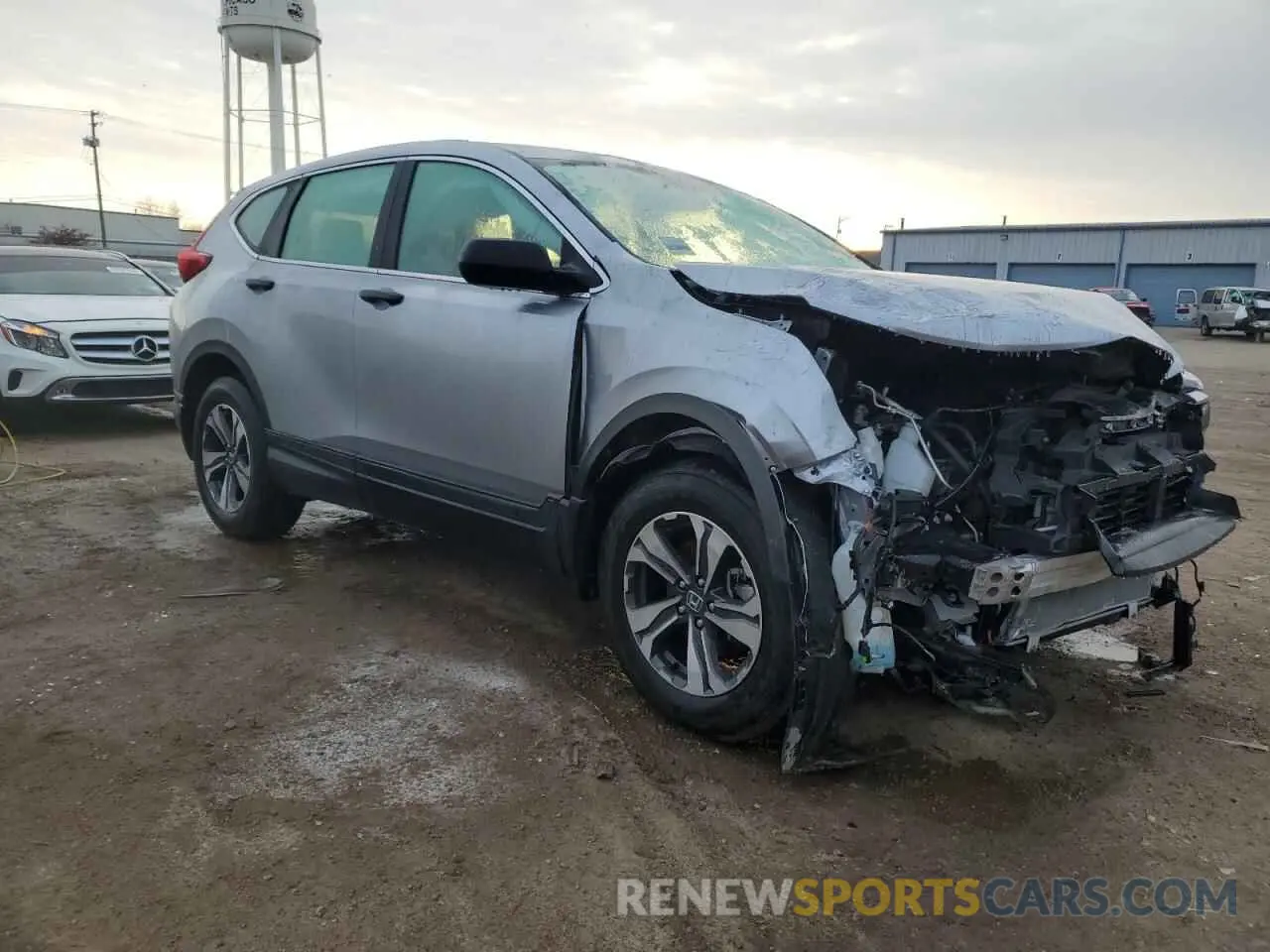 4 Photograph of a damaged car 2HKRW6H32KH229616 HONDA CRV 2019