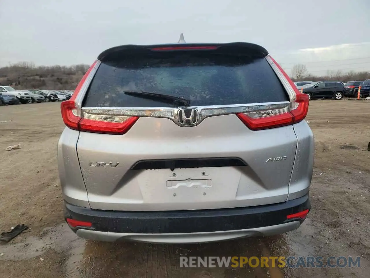 6 Photograph of a damaged car 2HKRW6H32KH229616 HONDA CRV 2019
