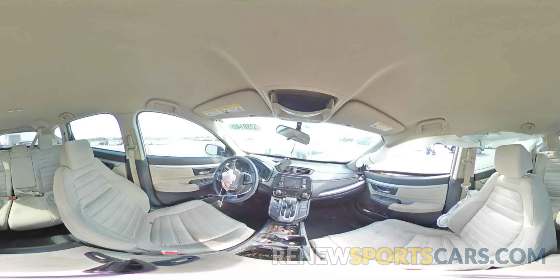 14 Photograph of a damaged car 2HKRW6H33KH200724 HONDA CRV 2019