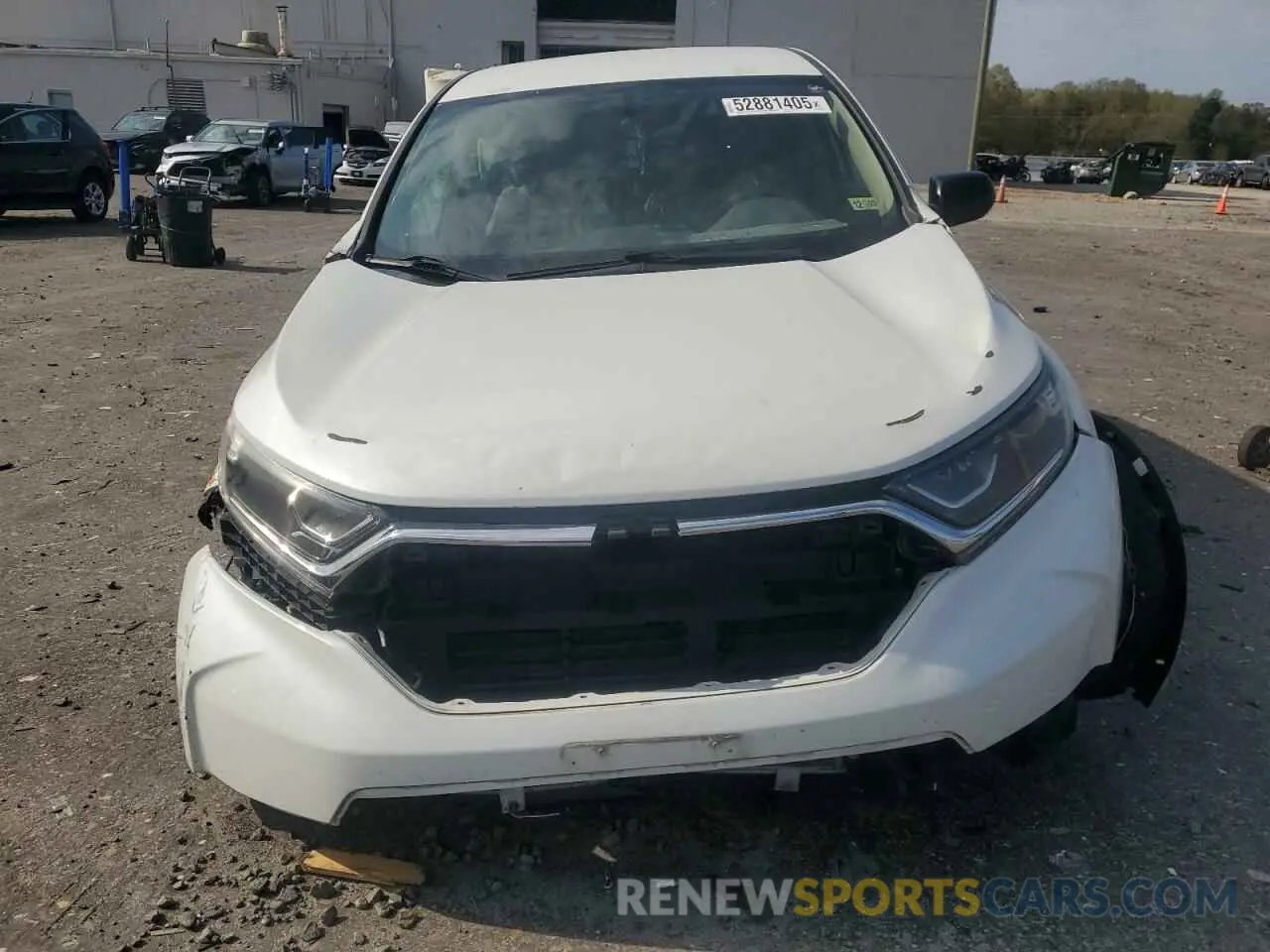 5 Photograph of a damaged car 2HKRW6H33KH200724 HONDA CRV 2019