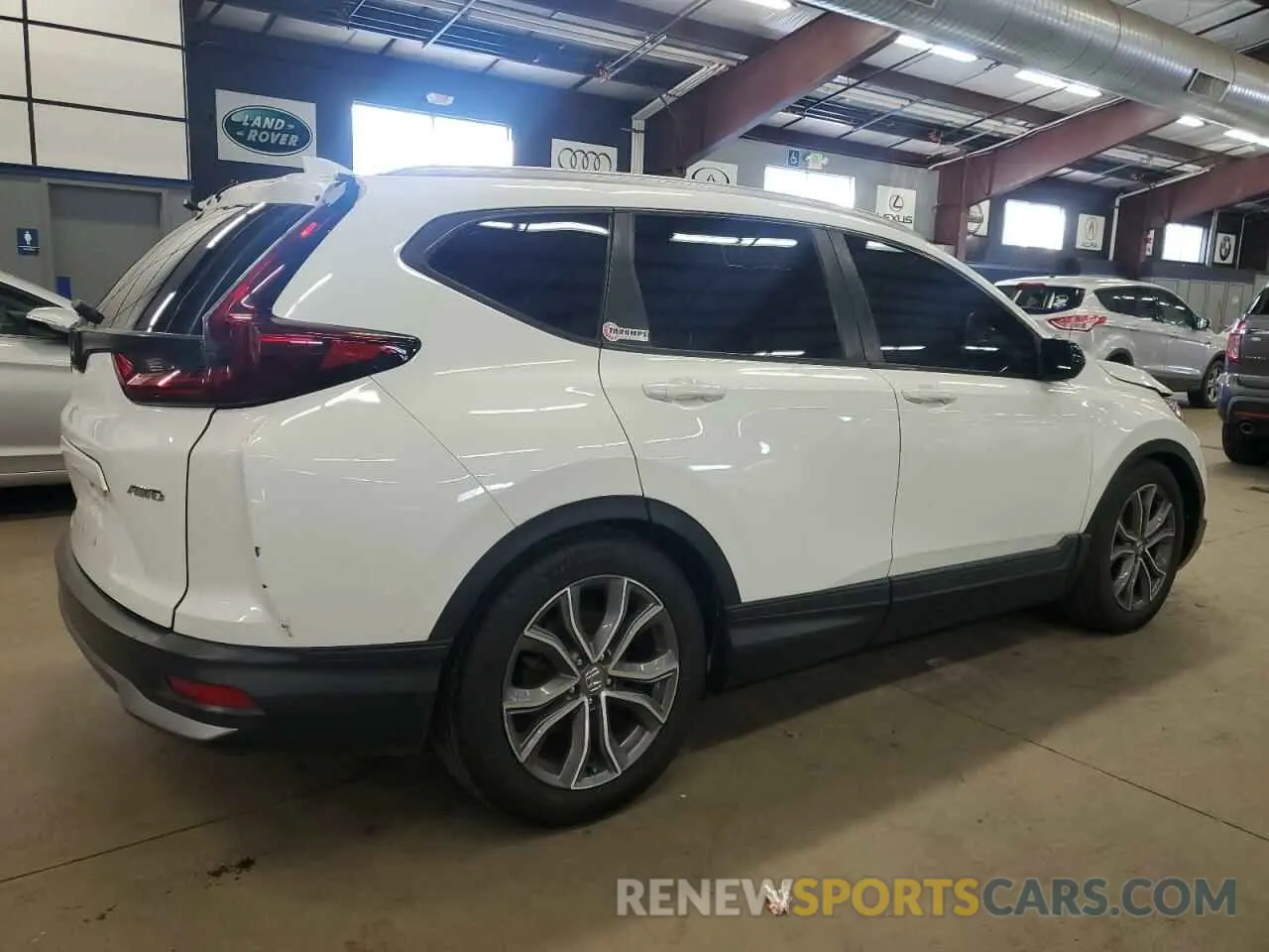 3 Photograph of a damaged car 2HKRW6H33KH200738 HONDA CRV 2019