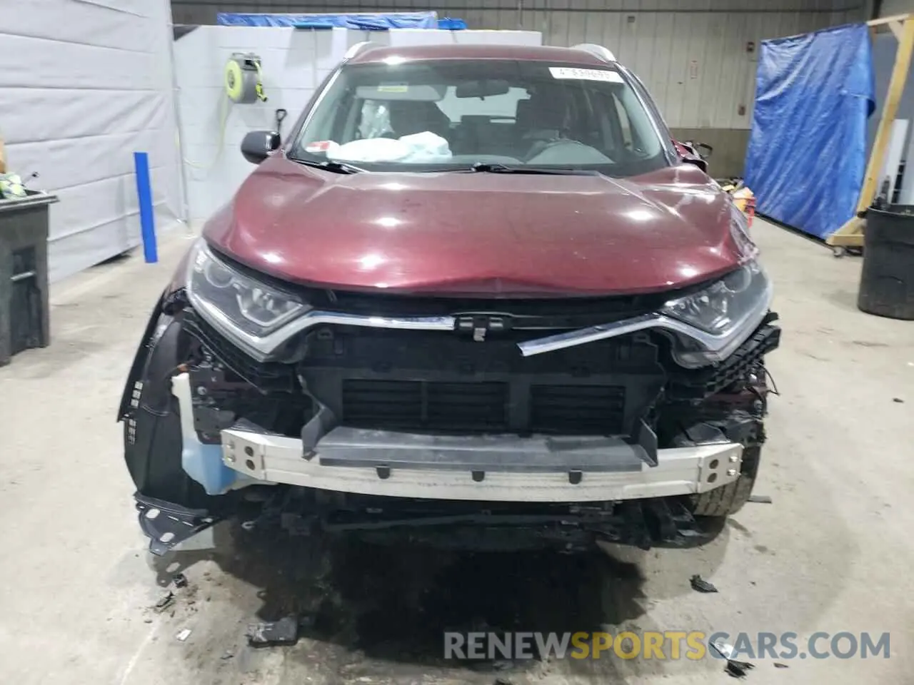 5 Photograph of a damaged car 2HKRW6H36KH200619 HONDA CRV 2019