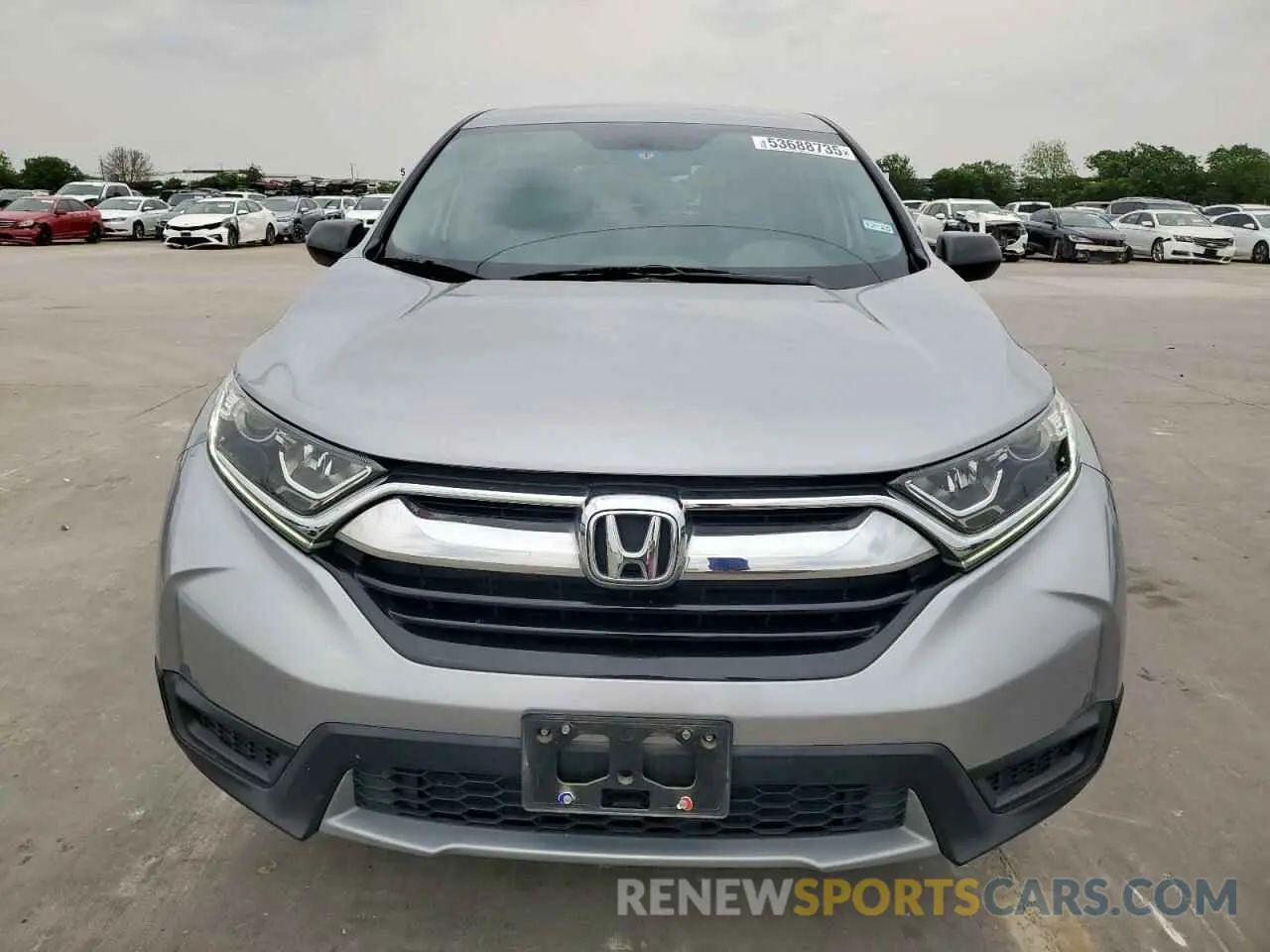 5 Photograph of a damaged car 2HKRW6H36KH203603 HONDA CRV 2019