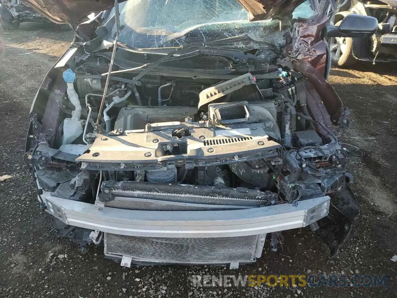 11 Photograph of a damaged car 2HKRW6H36KH231580 HONDA CRV 2019