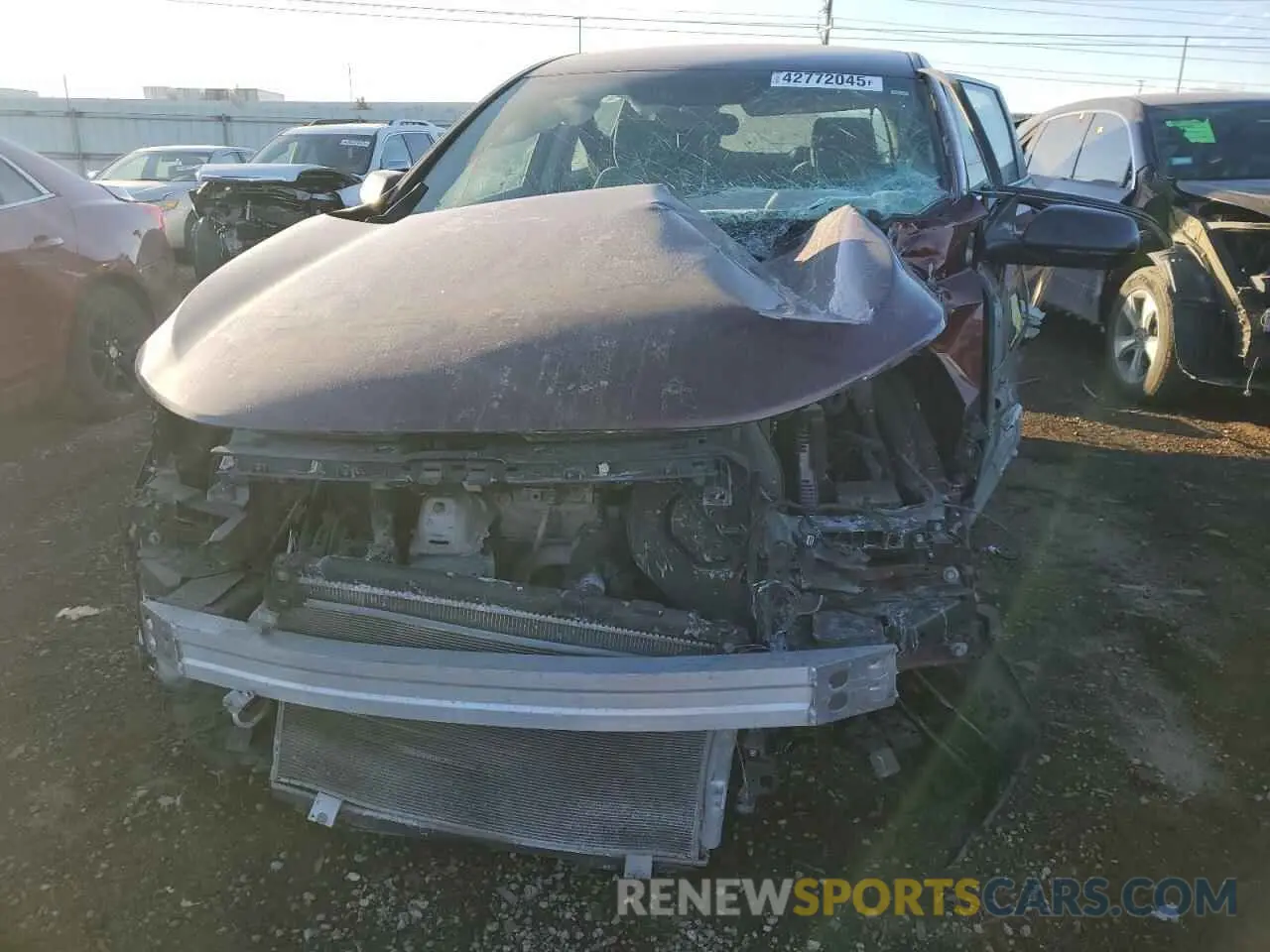 5 Photograph of a damaged car 2HKRW6H36KH231580 HONDA CRV 2019