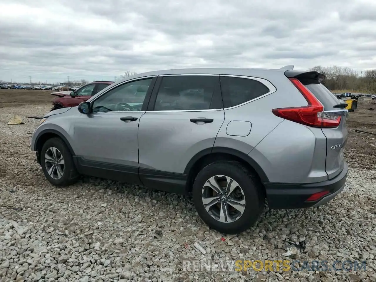 2 Photograph of a damaged car 2HKRW6H37KH201083 HONDA CRV 2019