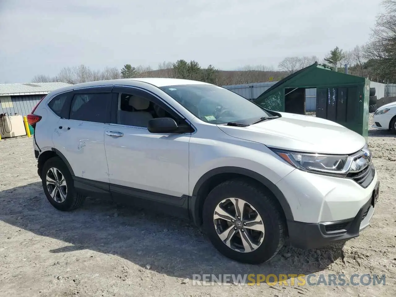 4 Photograph of a damaged car 2HKRW6H37KH218854 HONDA CRV 2019