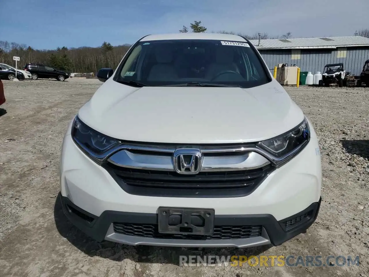 5 Photograph of a damaged car 2HKRW6H37KH218854 HONDA CRV 2019