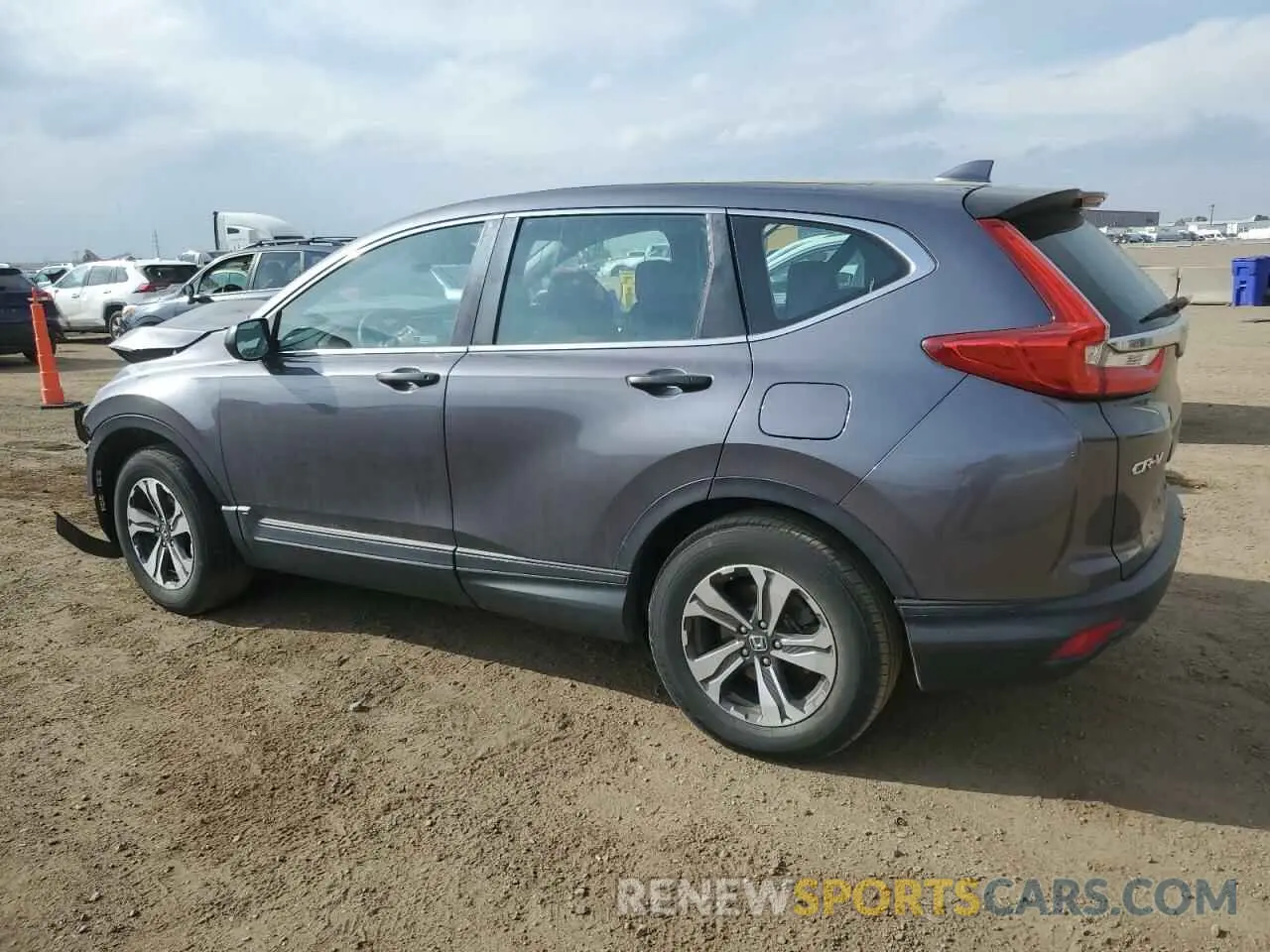 2 Photograph of a damaged car 2HKRW6H37KH219034 HONDA CRV 2019