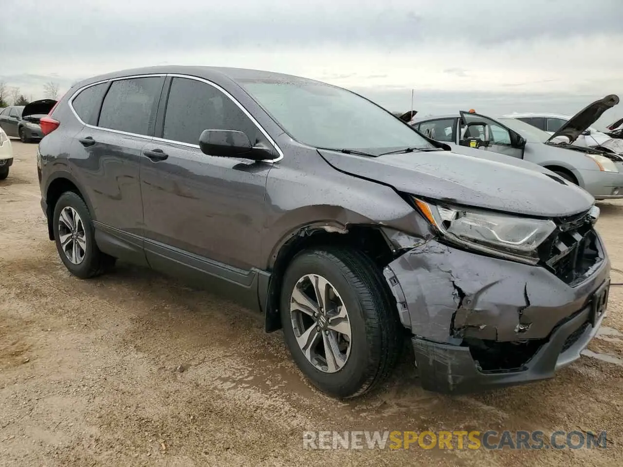 4 Photograph of a damaged car 2HKRW6H38KH216465 HONDA CRV 2019