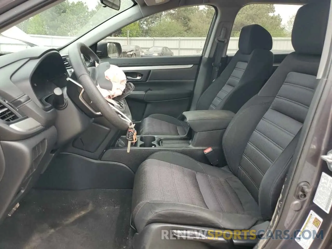 7 Photograph of a damaged car 2HKRW6H38KH216465 HONDA CRV 2019