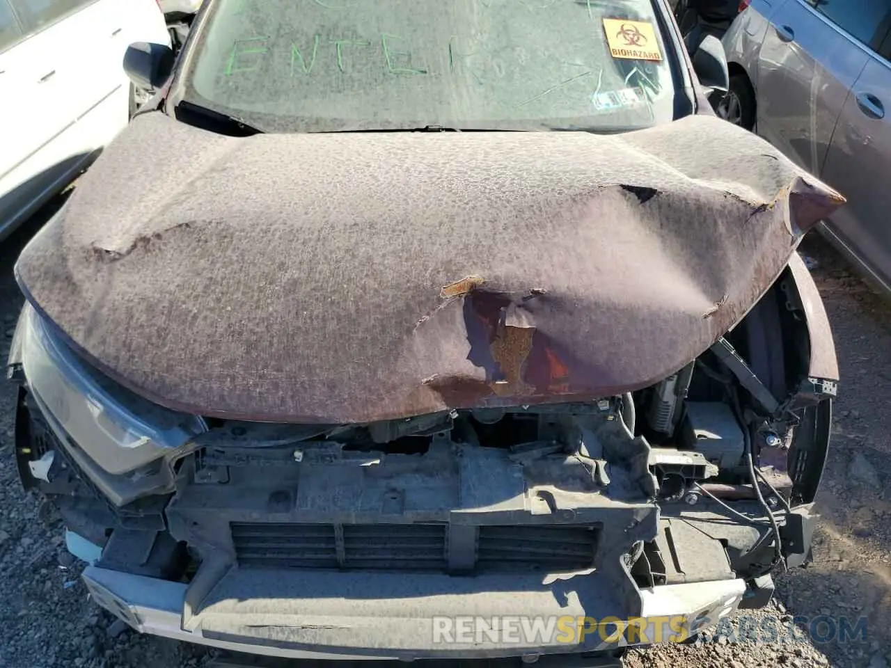 12 Photograph of a damaged car 2HKRW6H39KH206088 HONDA CRV 2019