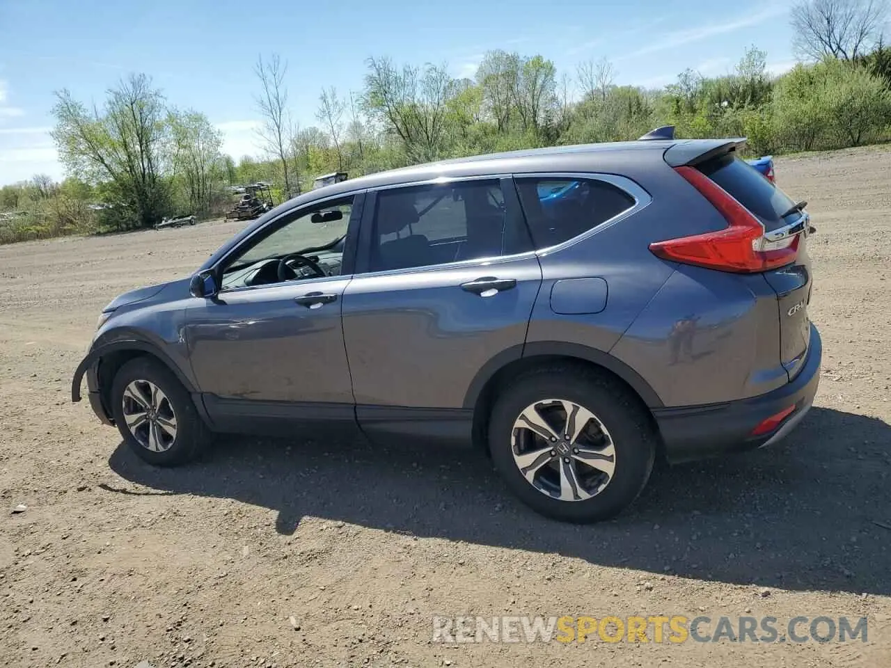 2 Photograph of a damaged car 2HKRW6H39KH217236 HONDA CRV 2019