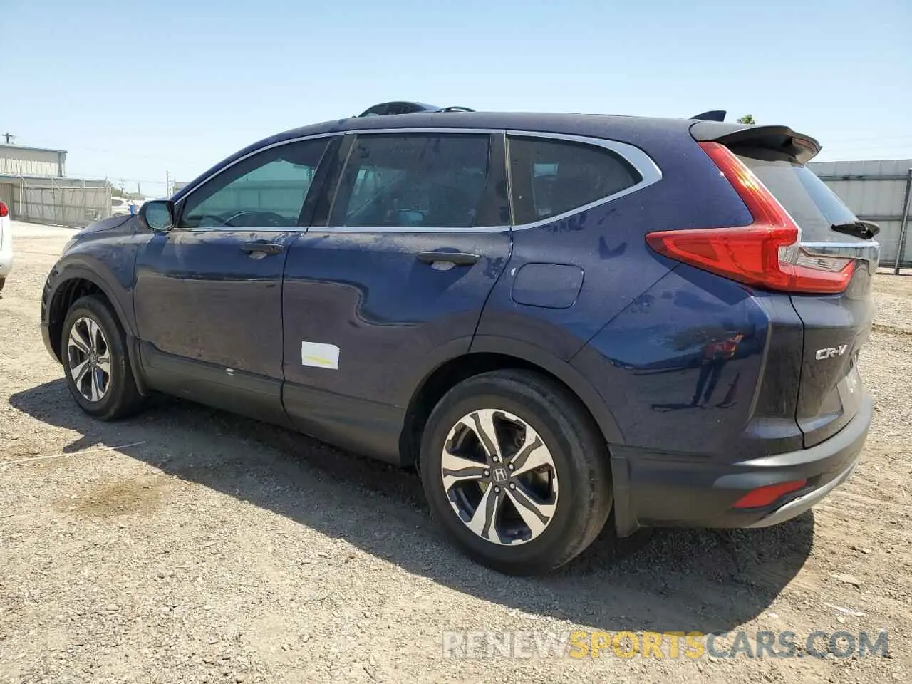 2 Photograph of a damaged car 2HKRW6H39KH223487 HONDA CRV 2019
