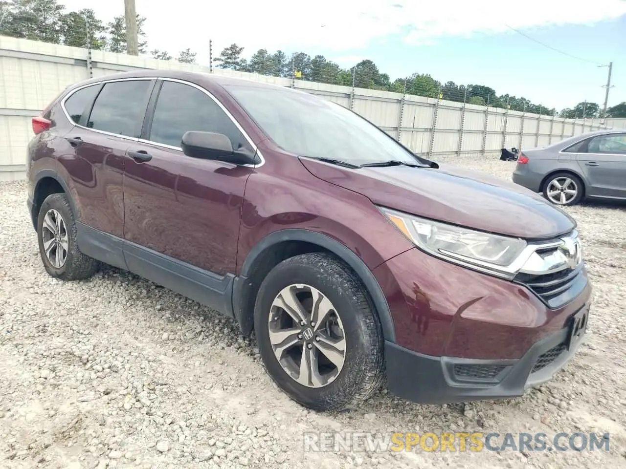 4 Photograph of a damaged car 2HKRW6H39KH226180 HONDA CRV 2019