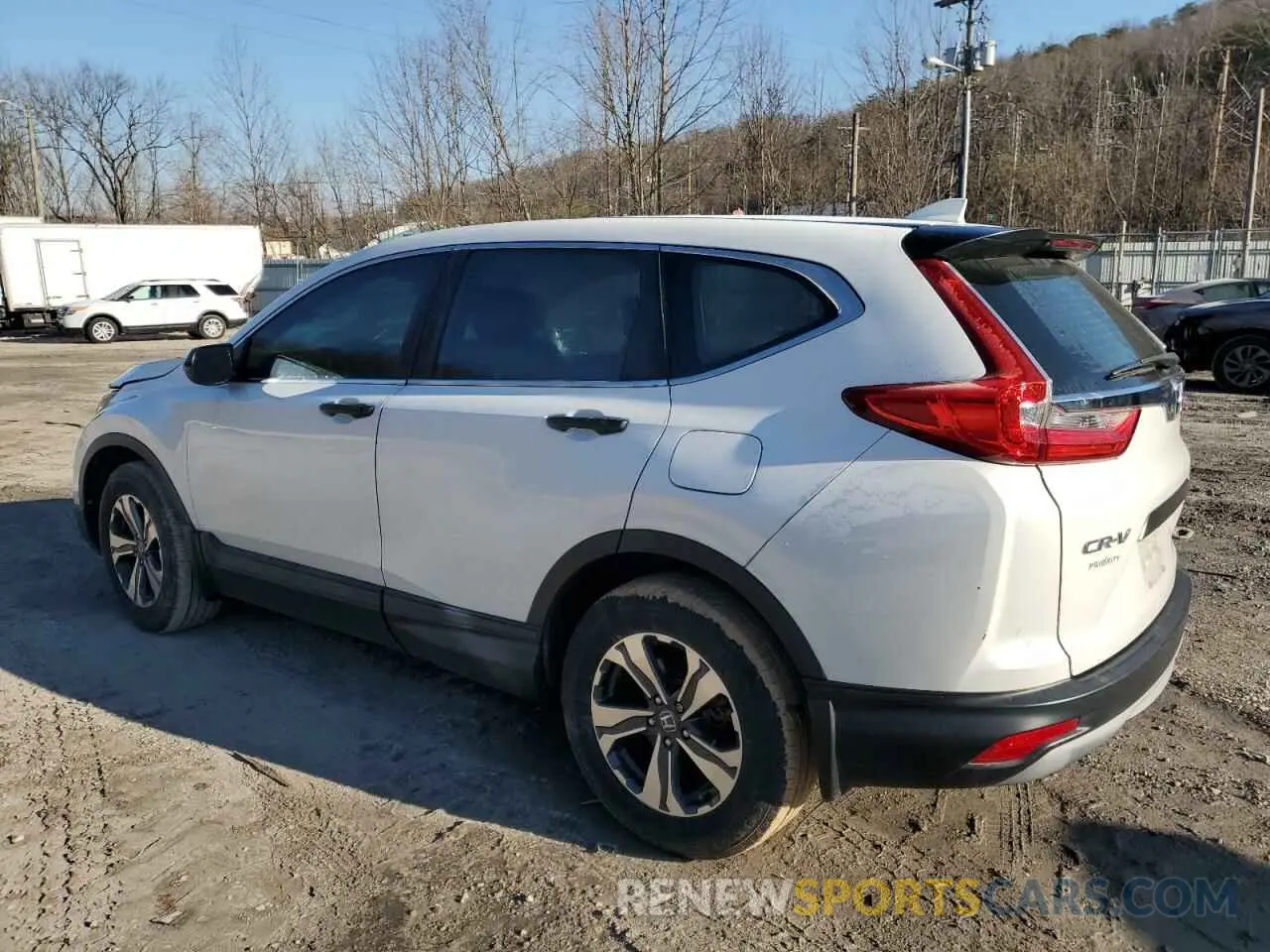 2 Photograph of a damaged car 2HKRW6H3XKH209727 HONDA CRV 2019